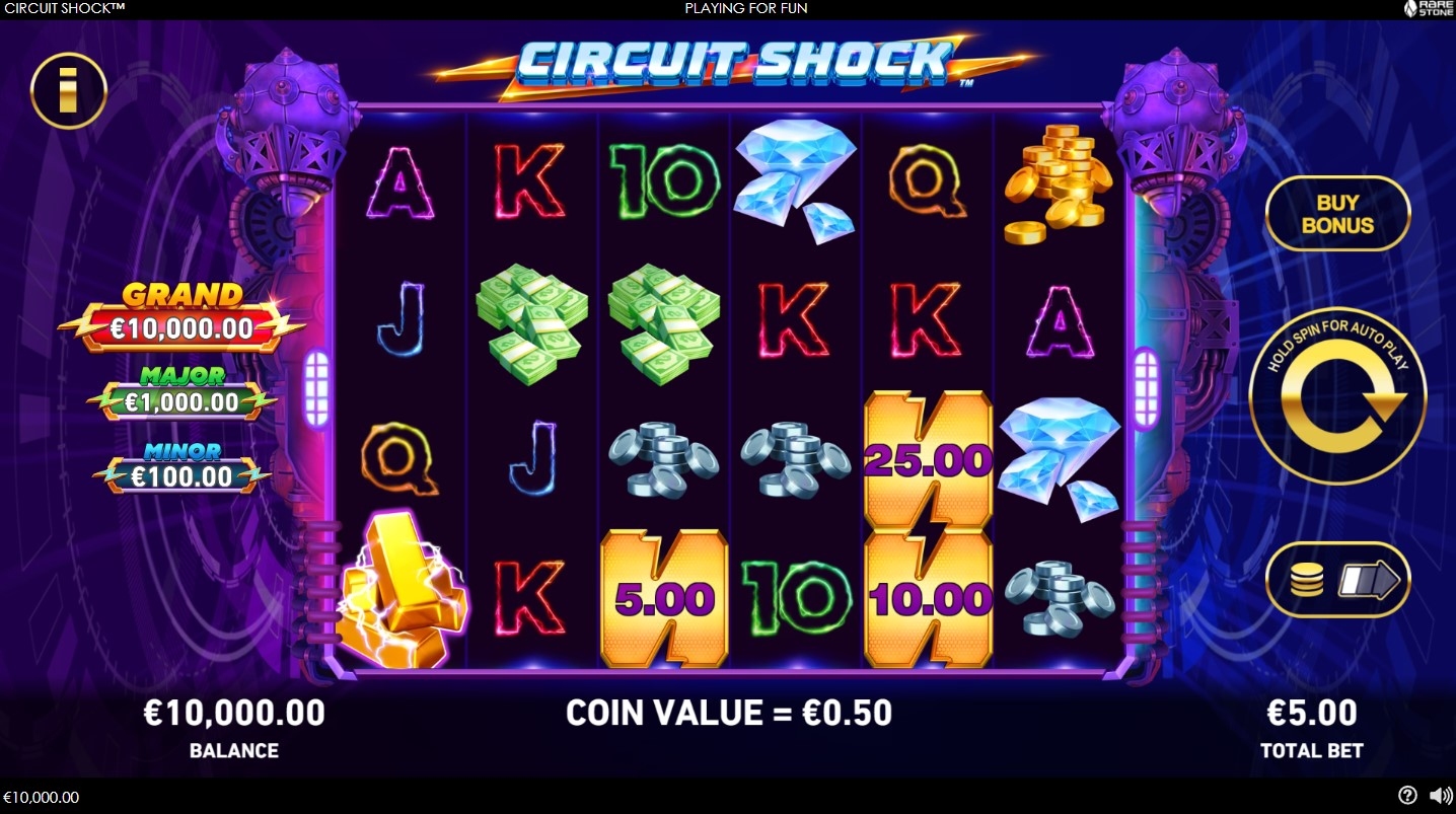 Circuit Shock Slot Gameplay