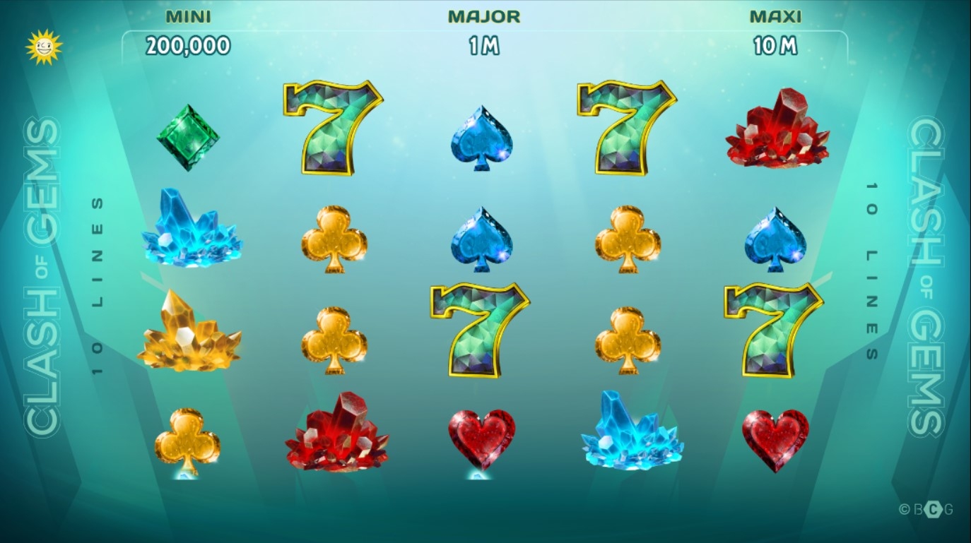 Clash of Gems Slot Gameplay