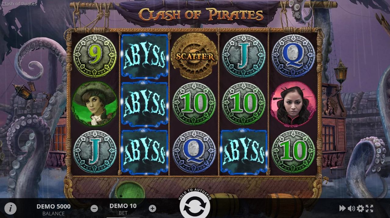 Clash of Pirates Slot Gameplay