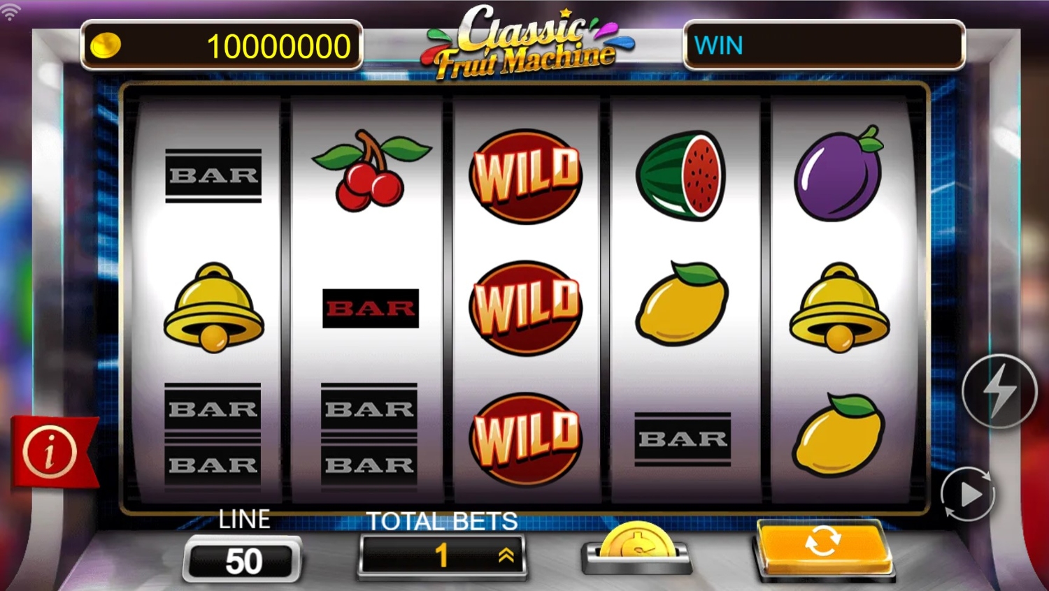 Classic Fruit Machine Slot Gameplay