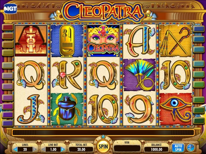Cleopatra Slot Gameplay