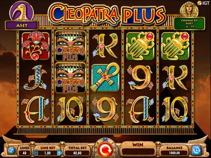 Cleopatra Plus Slot Gameplay