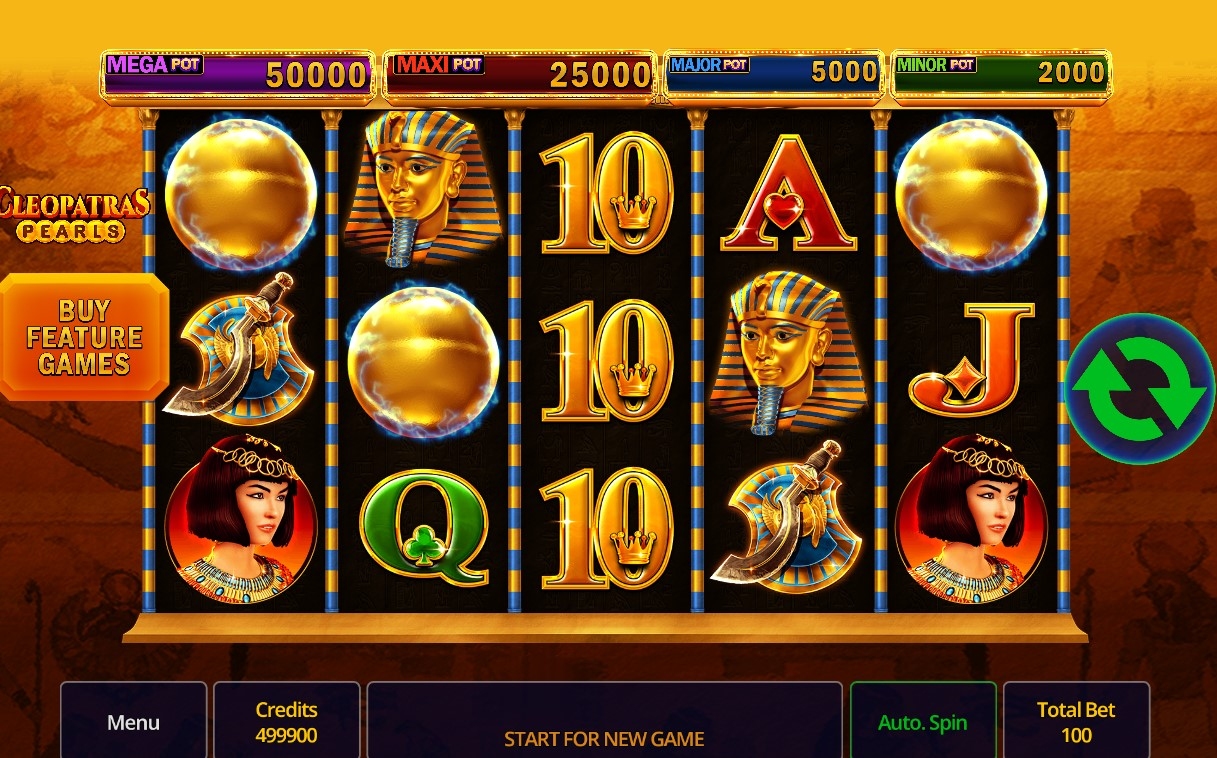 Cleopatras Pearls Slot Gameplay