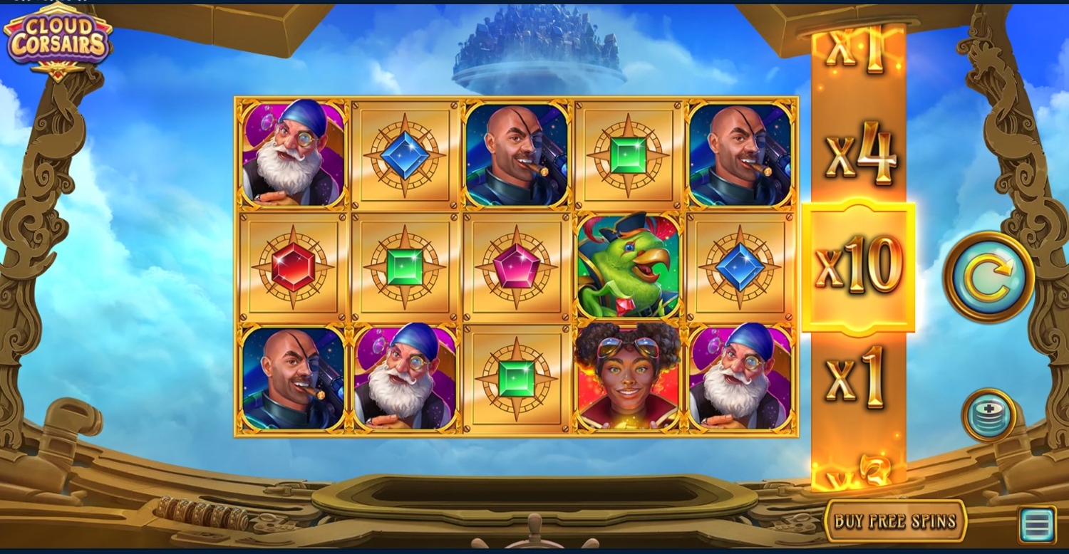 Cloud Corsairs Slot Gameplay