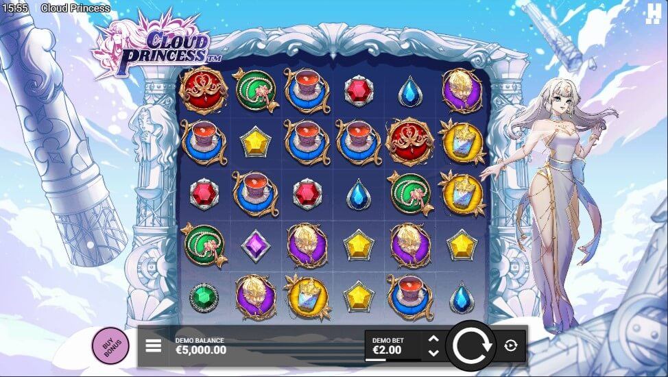 Cloud Princess Slot Gameplay