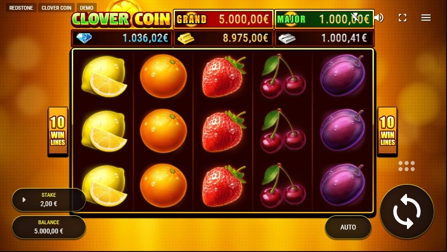 Clover Coin: Lock and Cash Slot Gameplay