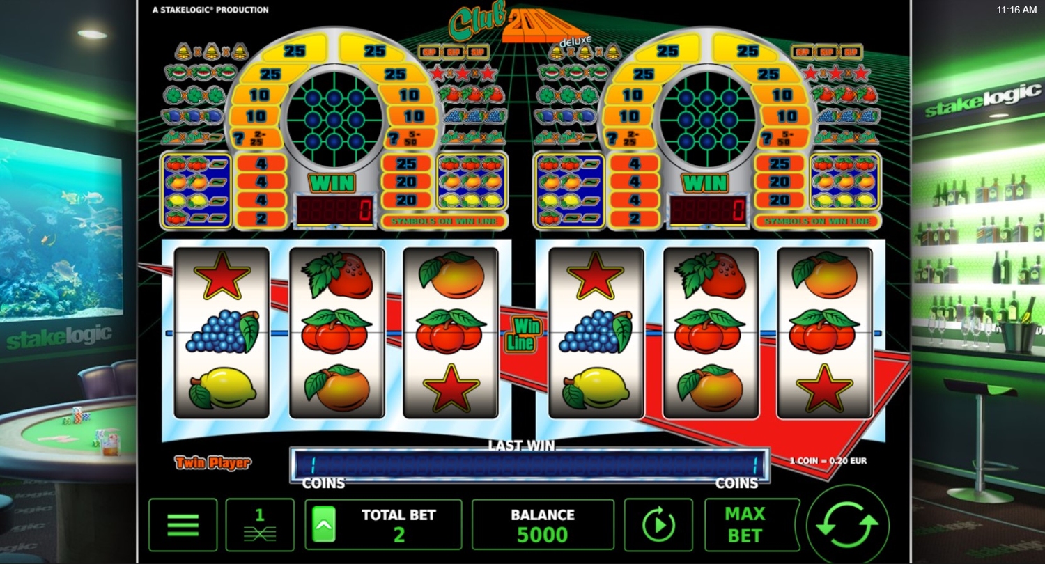 Club 2000 Deluxe Slot Gameplay