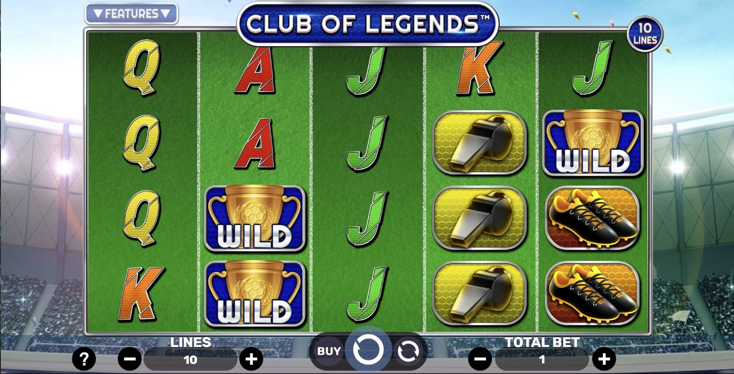 Club of Legends Slot Gameplay
