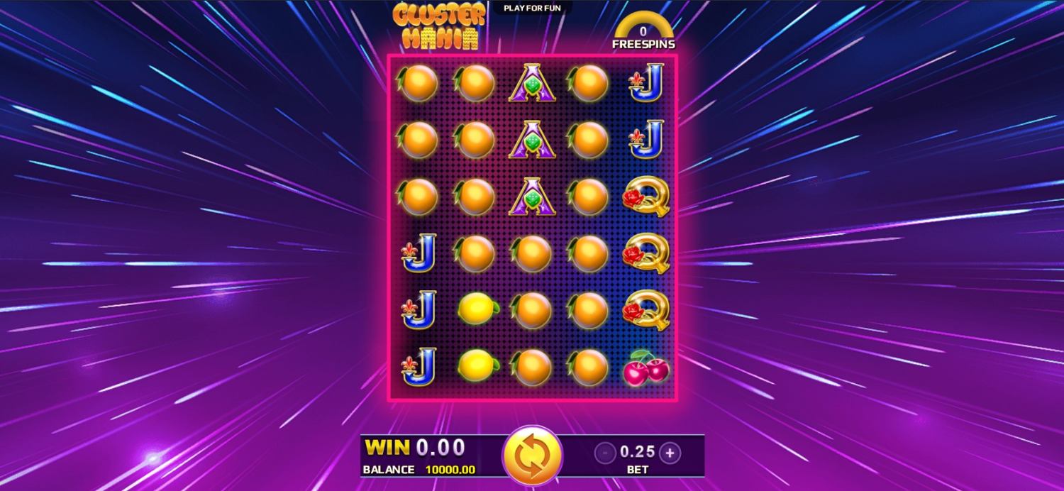 Cluster Mania Slot Gameplay