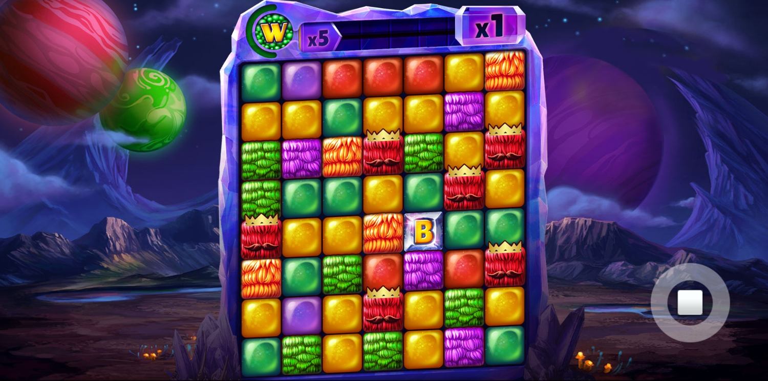 Cluster Slide Slot Gameplay