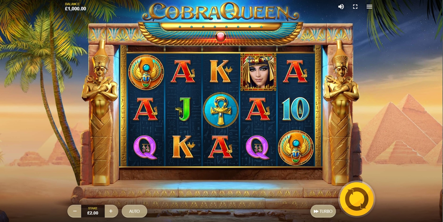 Cobra Queen Slot Gameplay