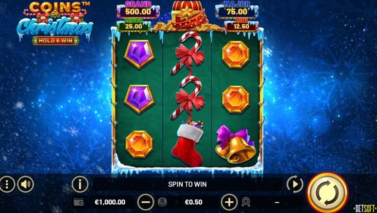 Coins of Christmas Slot Gameplay