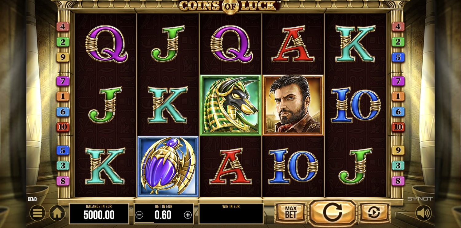 Coins of Luck Slot Gameplay