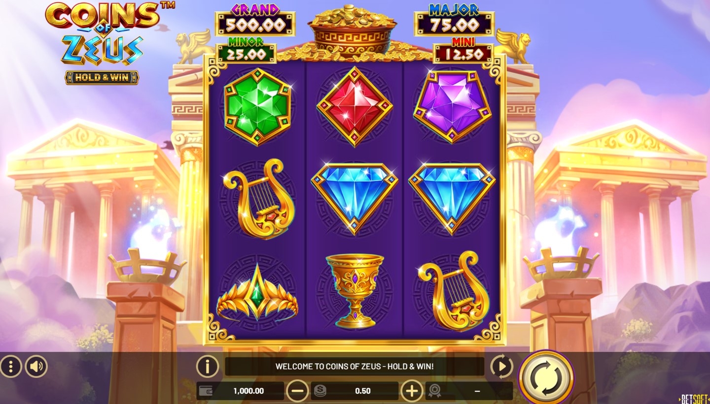 Coins of Zeus Slot Gameplay
