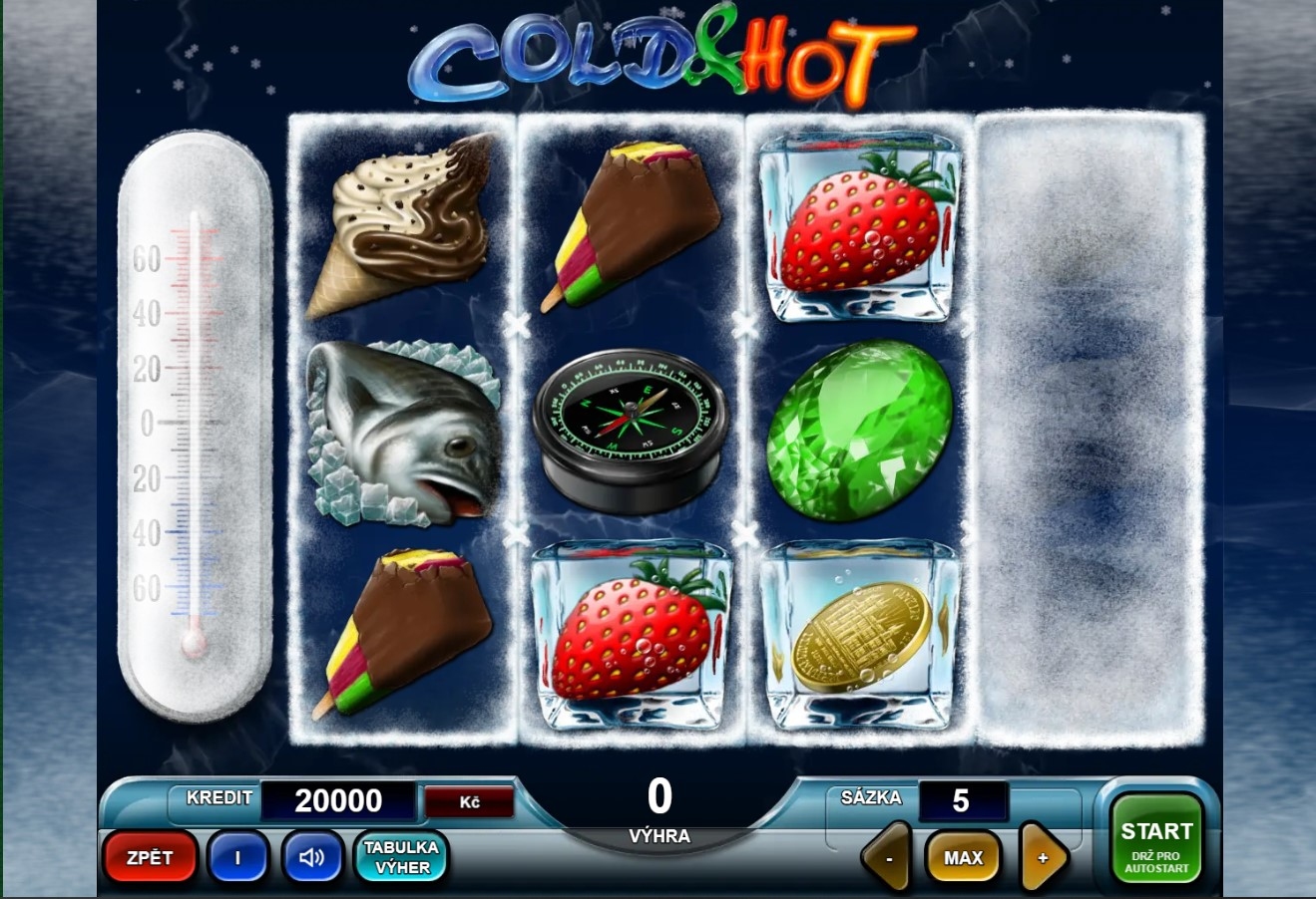 Cold & Hot Slot Gameplay