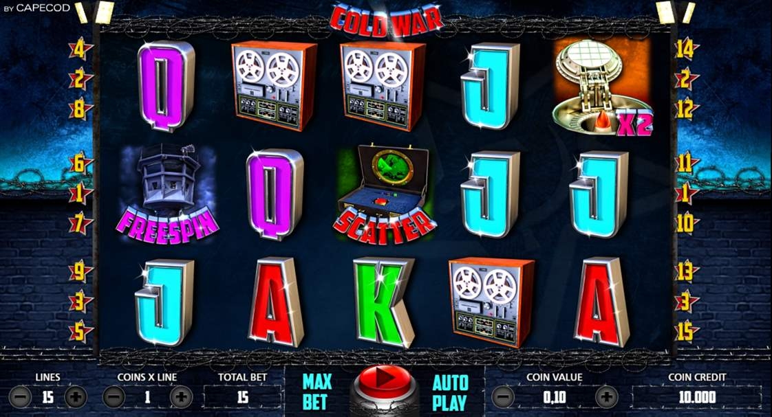 Cold War Slot Gameplay