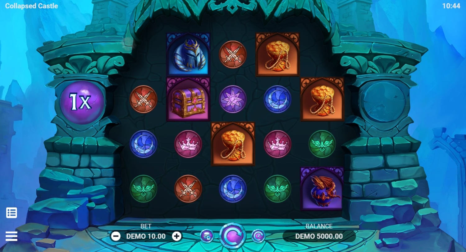 Collapsed Castle Slot Gameplay