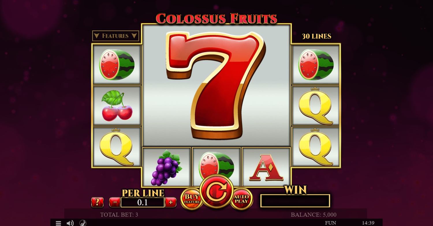Colossus Fruits Slot Gameplay