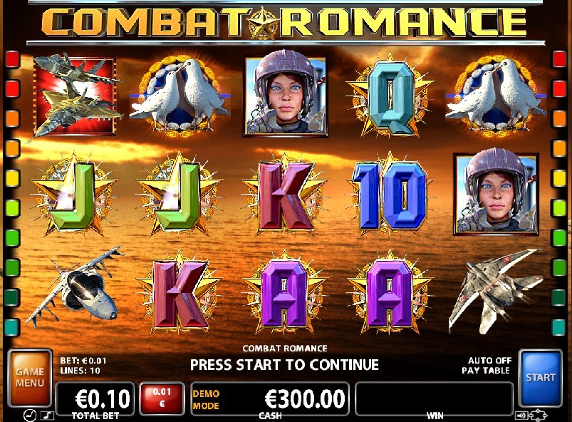 Combat Romance Slot Gameplay