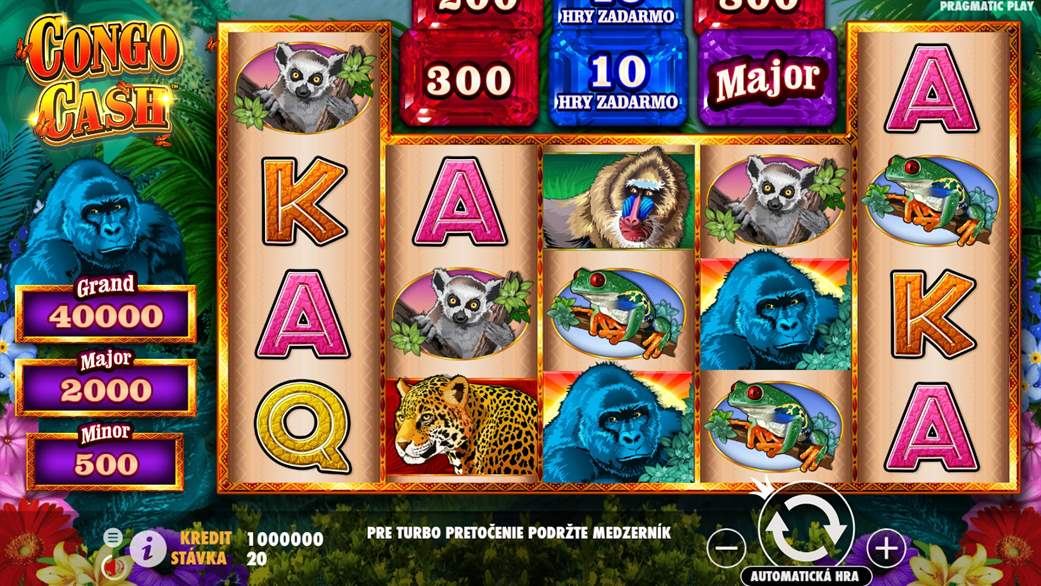 Congo Cash Slot Gameplay