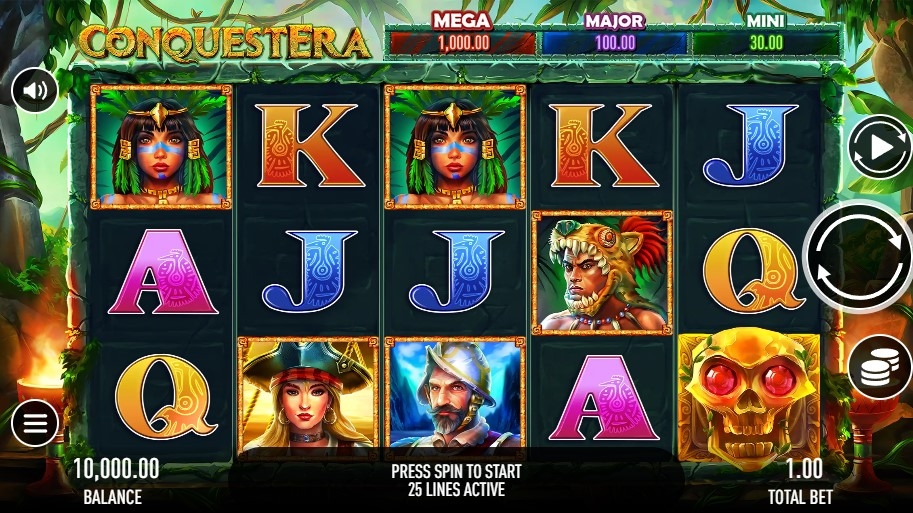 Conquestera Slot Gameplay