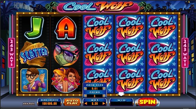 Cool Wolf Slot Gameplay