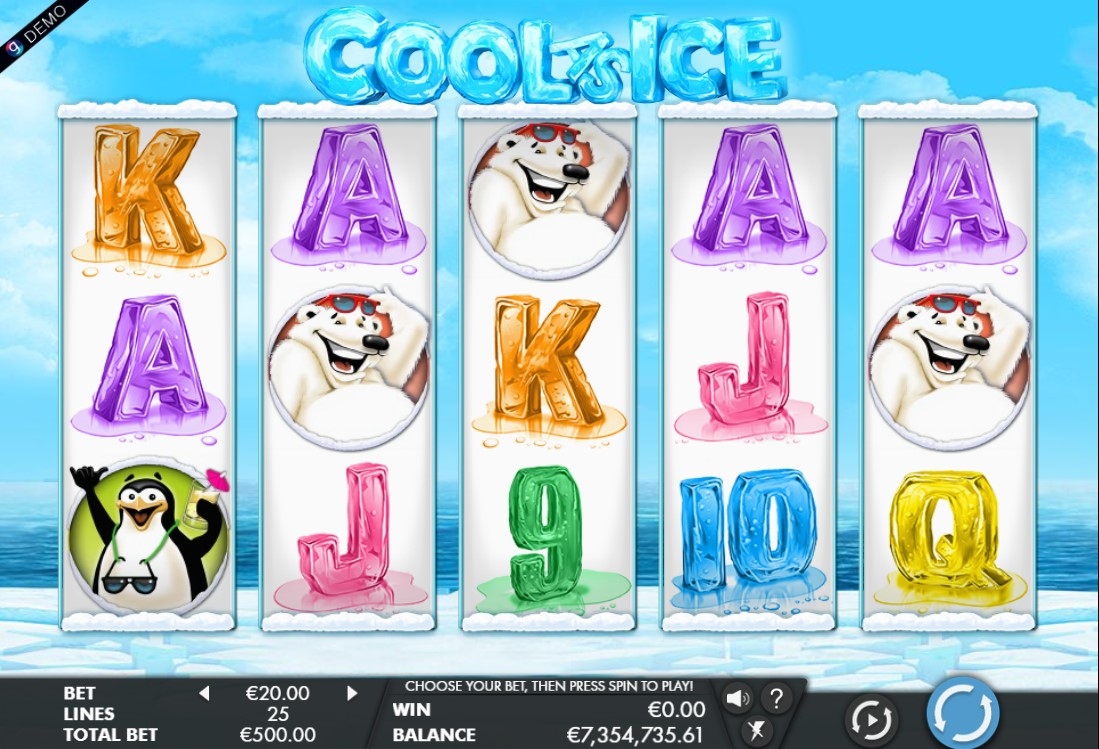 Cool as Ice Slot Gameplay
