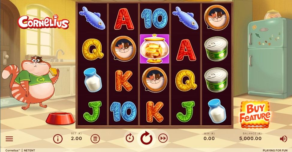 Cornelius Slot Gameplay