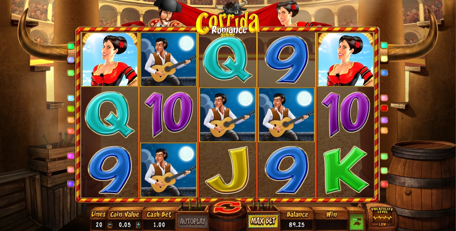 Corrida Romance Deluxe Slot Gameplay