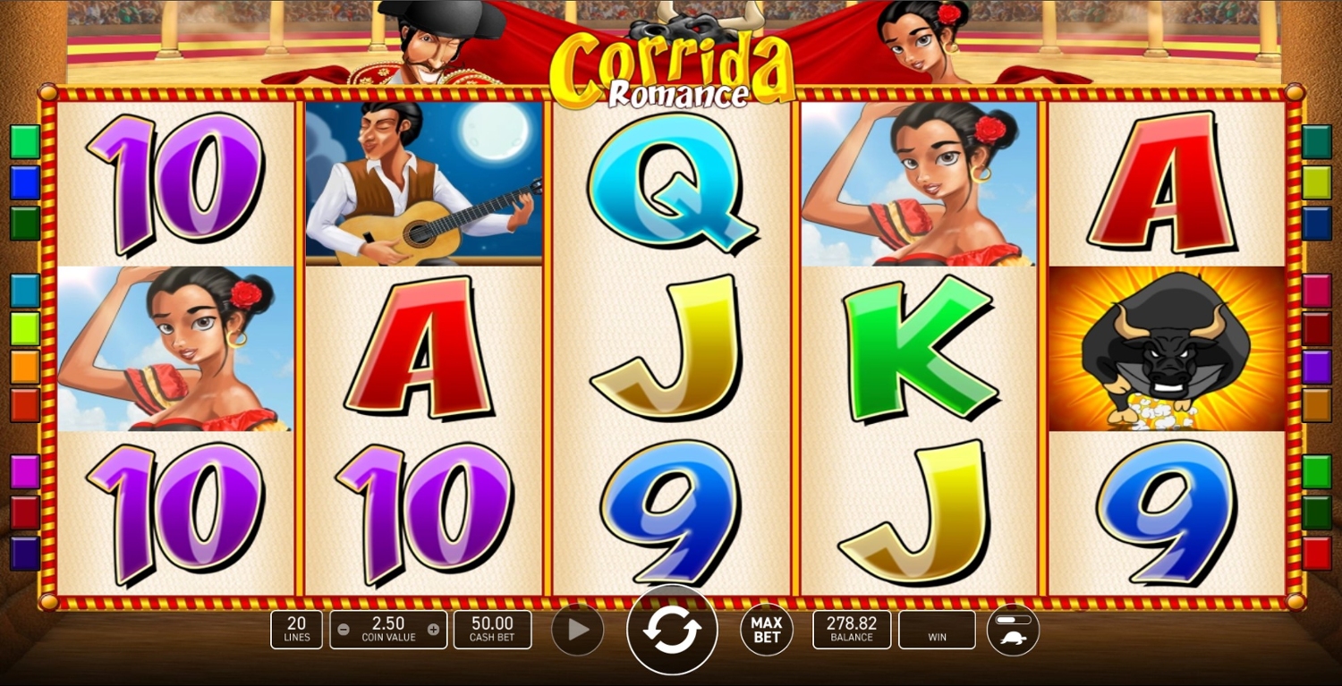 Corrida Romance Slot Gameplay