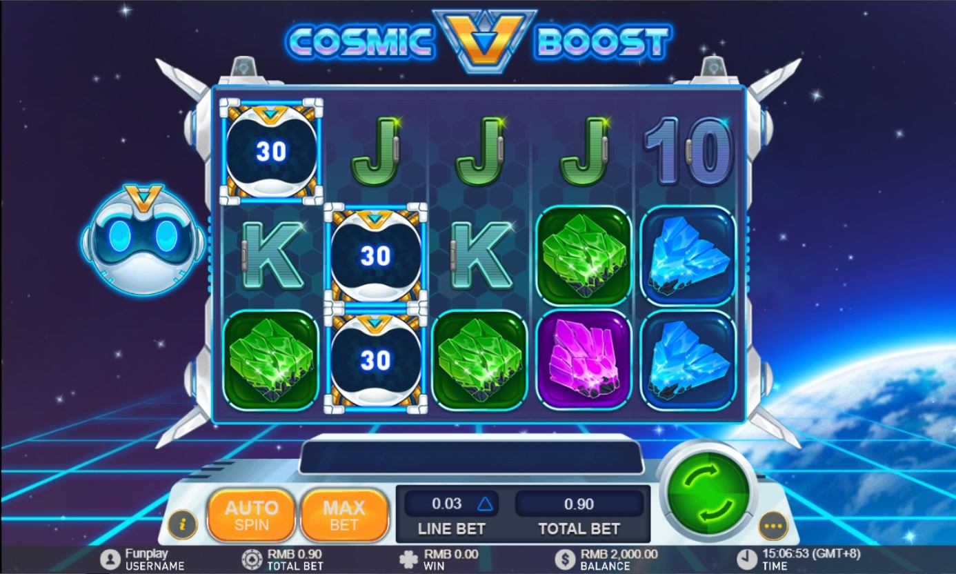 Cosmic Boost Slot Gameplay