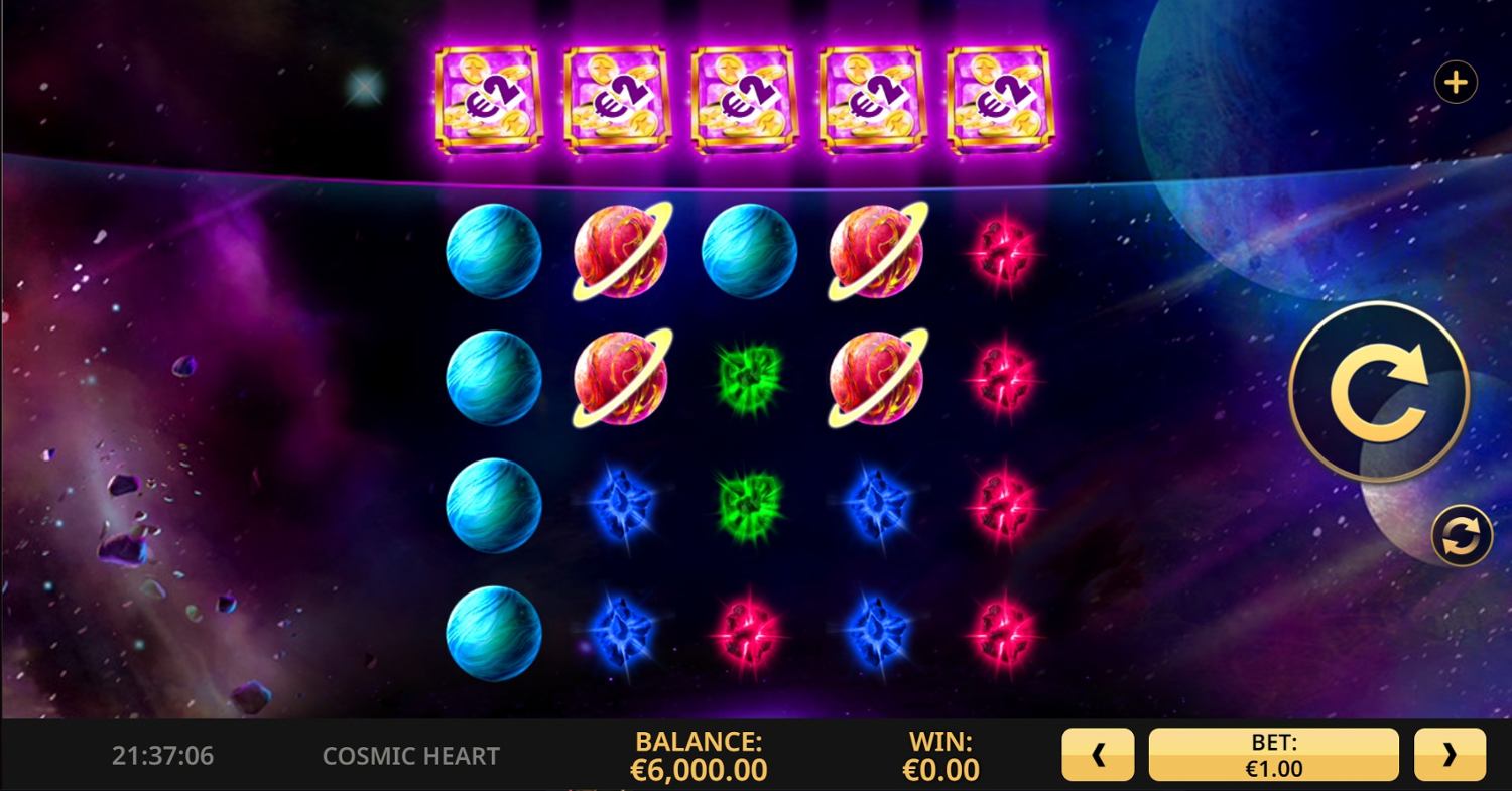 Cosmic Heart Slot Gameplay