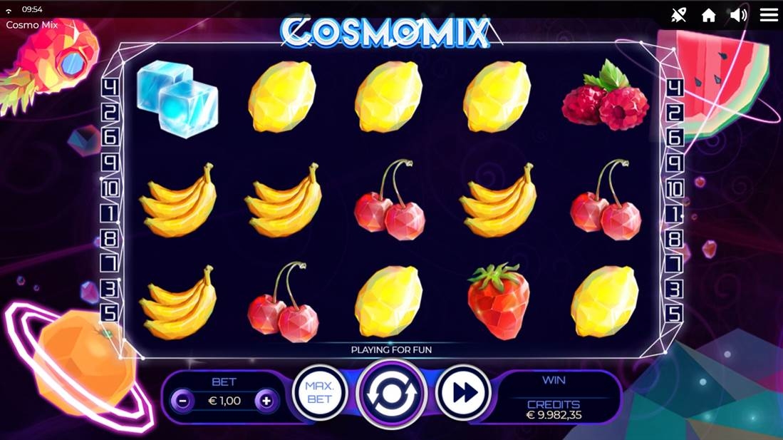 Cosmomix Slot Gameplay