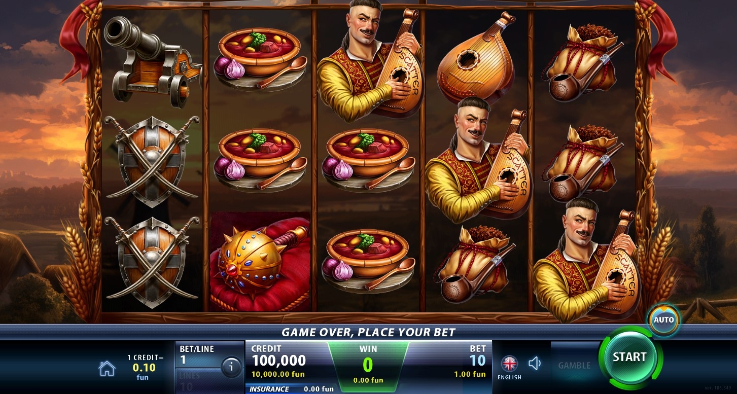 Cossacks Slot Gameplay