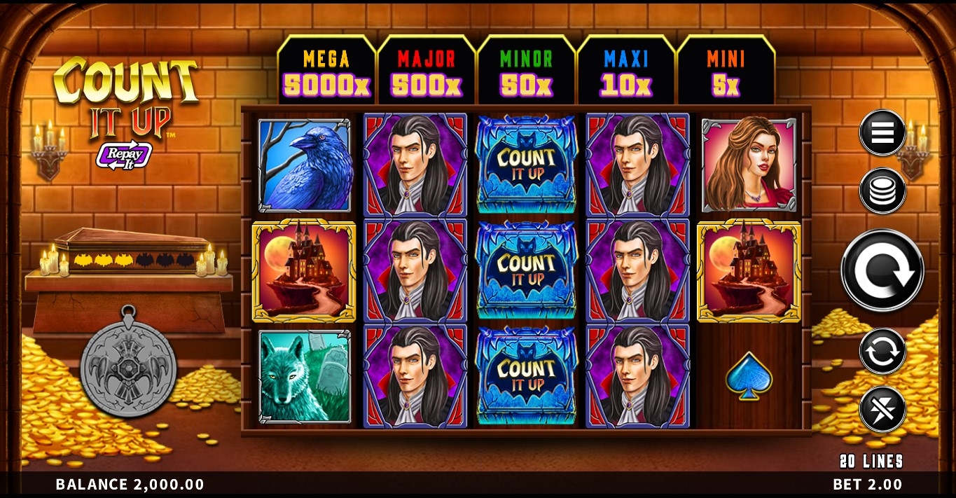 Count It Up Slot Gameplay