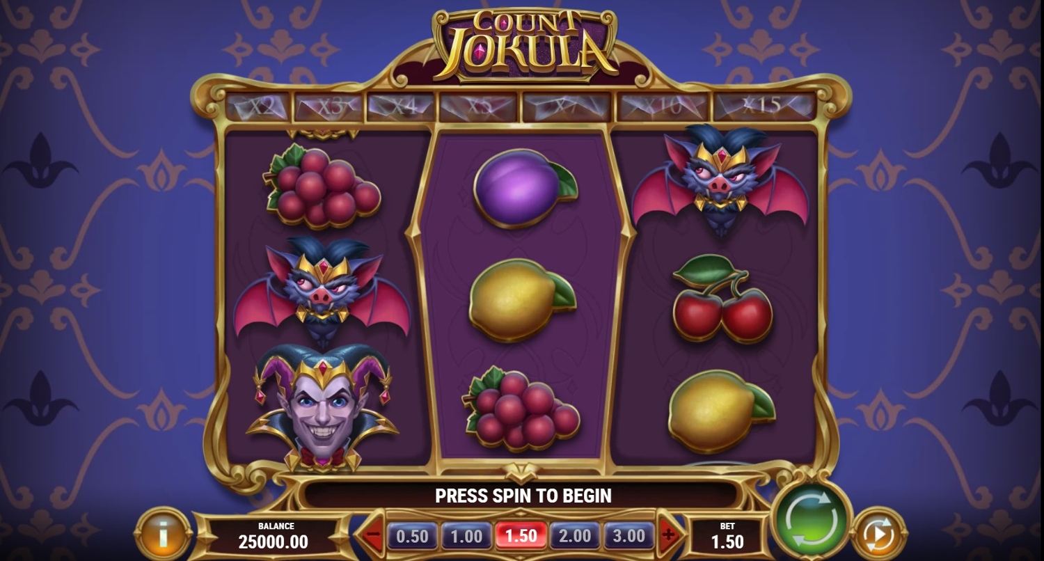 Count Jokula Slot Gameplay