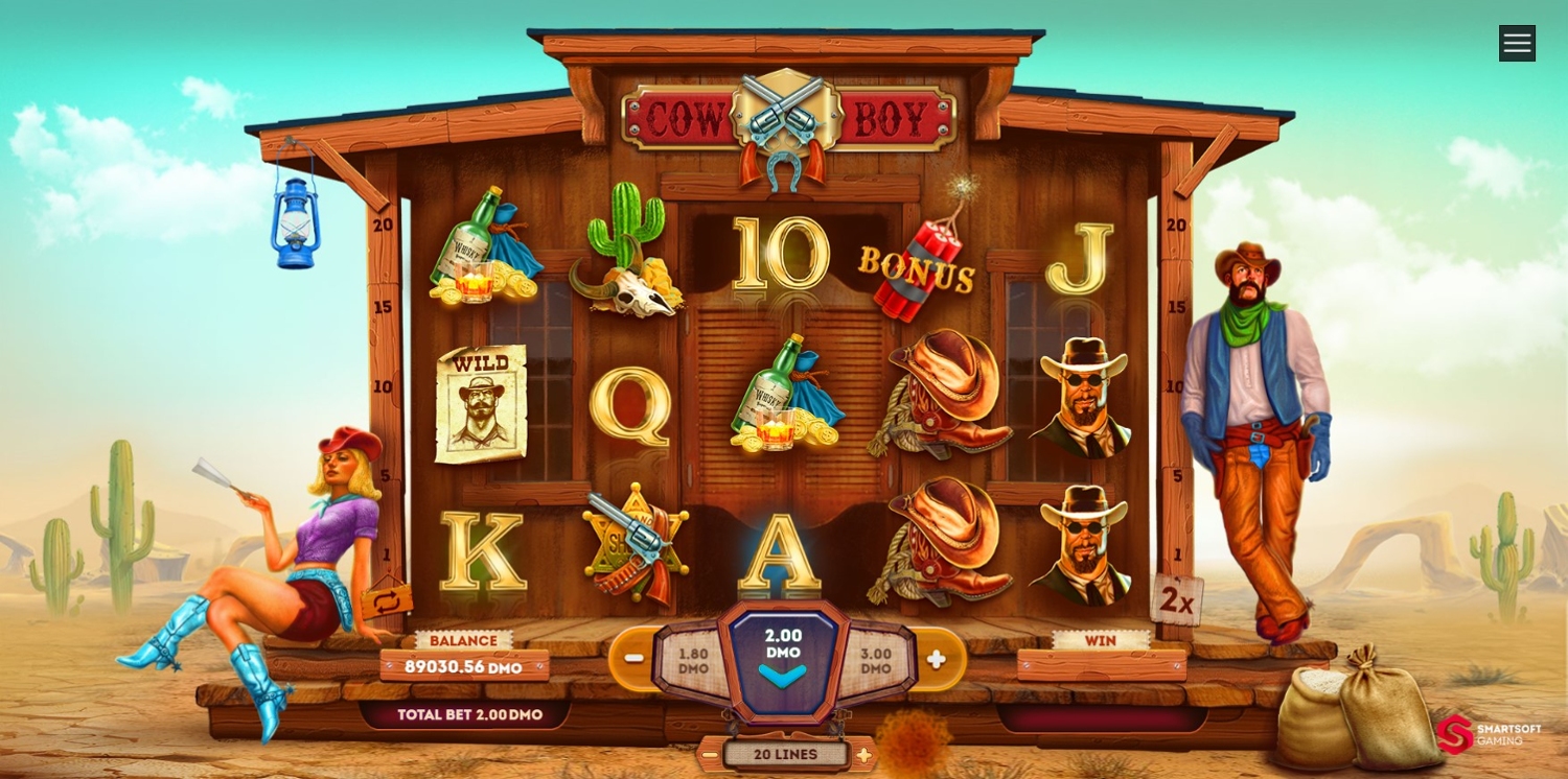Cowboy Slot Gameplay