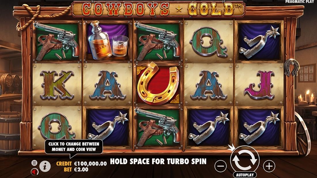 Cowboys Gold Slot Gameplay
