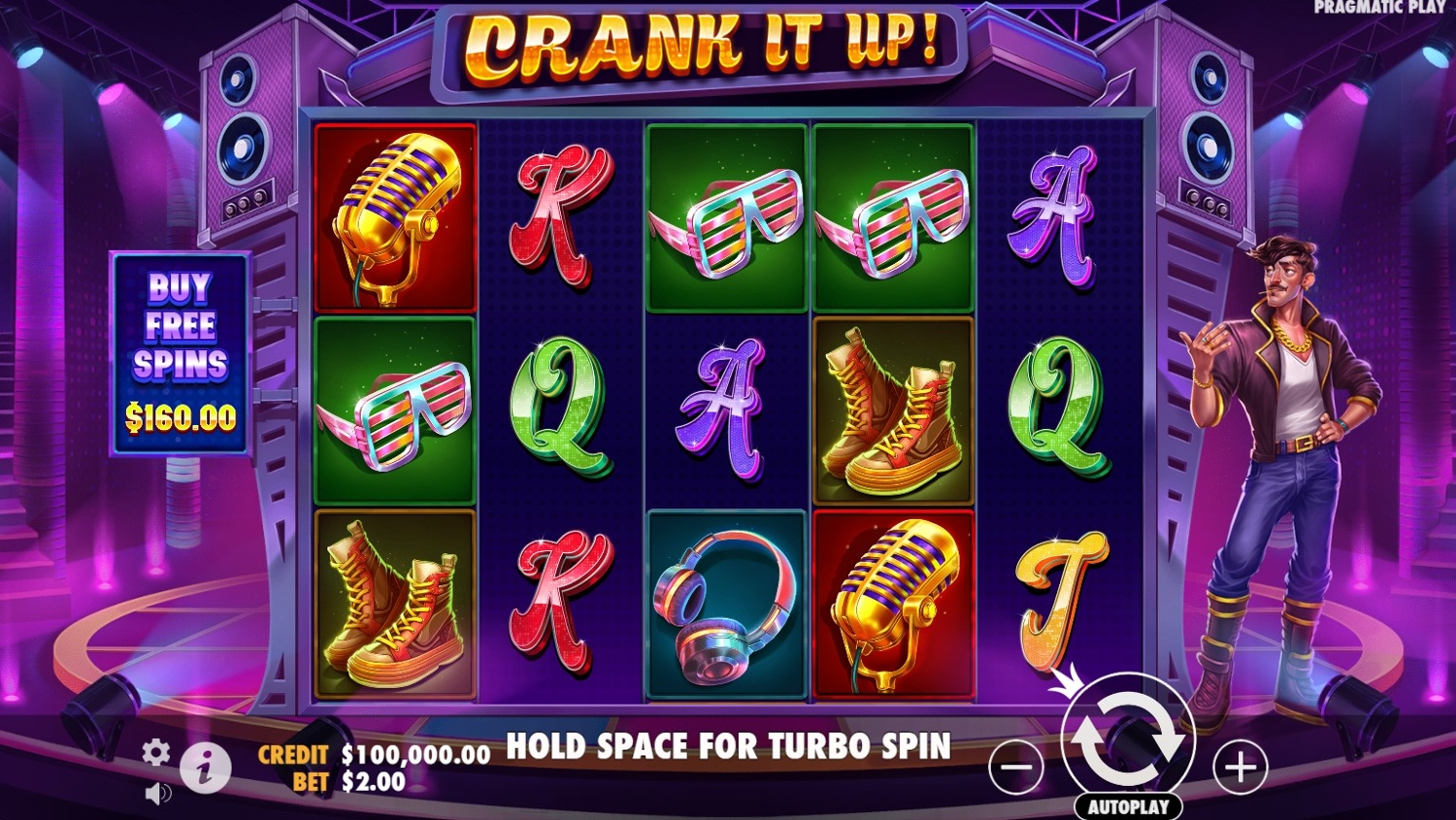 Crank It Up Slot Gameplay