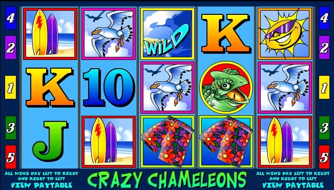 Crazy Chameleons Slot Gameplay