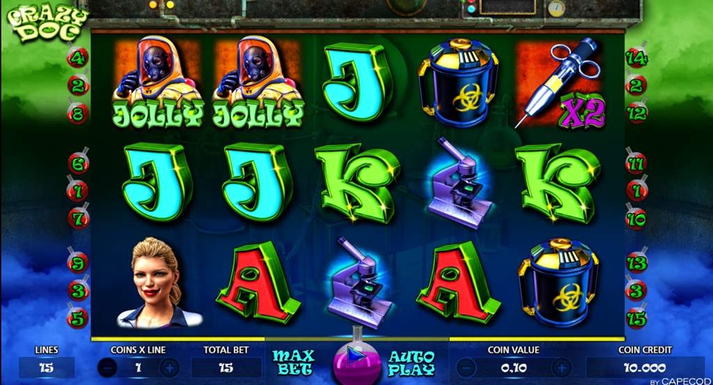 Crazy Doc Slot Gameplay