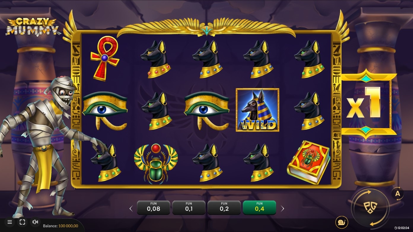 Crazy Mummy Slot Gameplay