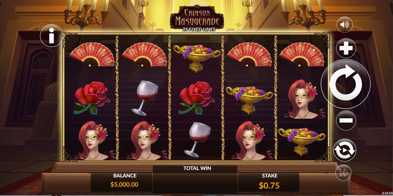 Crimson Masquerade Slot Gameplay