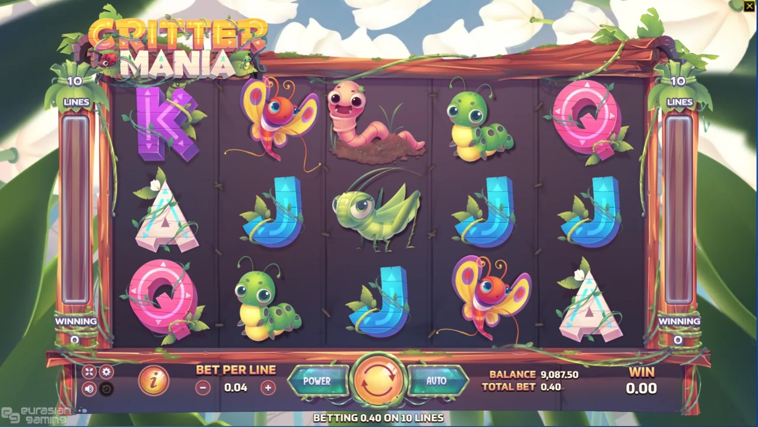 Critter Mania Slot Gameplay