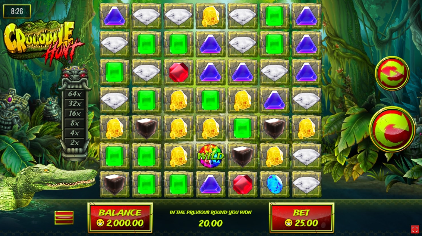 Crocodile Hunt Slot Gameplay