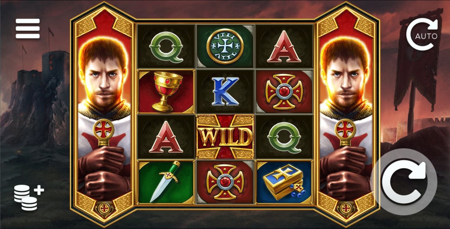 Crusader Slot Gameplay