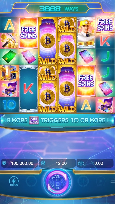 Crypto Gold Slot Gameplay