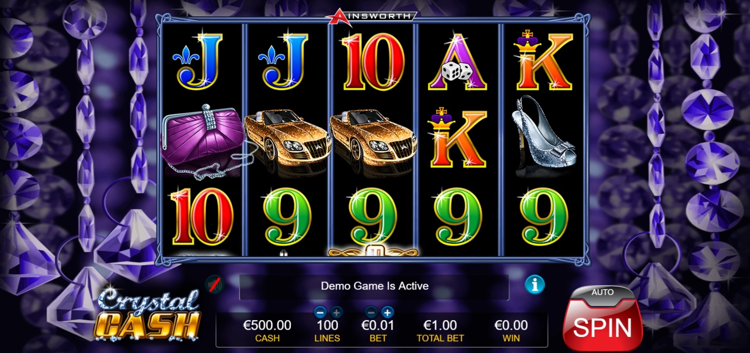Crystal Cash Slot Gameplay