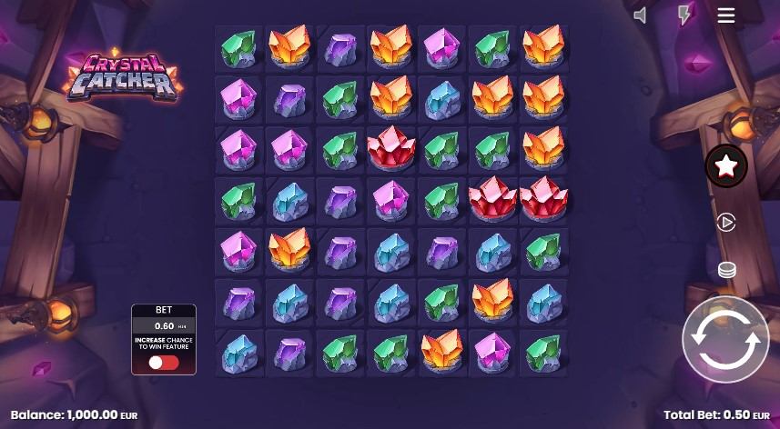 Crystal Catcher Slot Gameplay