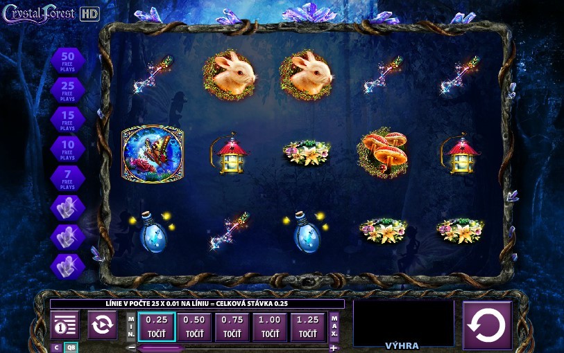 Crystal Forest Slot Gameplay